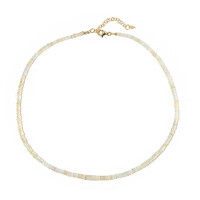 Collier en argent et Opale Welo