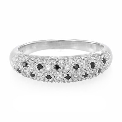 Bague en argent et Saphir blanc