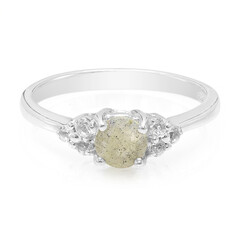 Bague en argent et Spectrolite