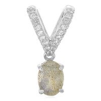 Pendentif en argent et Labradorite