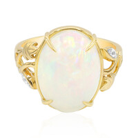 Bague en or et Opale Welo (Adela Gold)