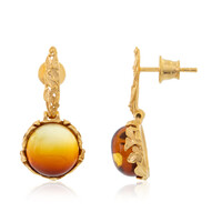 Boucles d'oreilles en argent et Ambre baltique