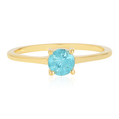 Bague en argent et Apatite bleue