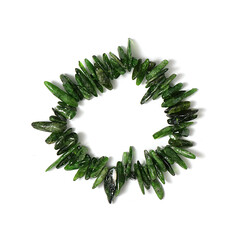 Bracelet et Diopside de Russie