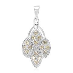 Pendentif en argent et Topaze impériale