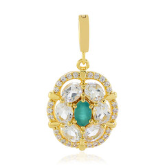 Pendentif en argent et Grandidierite