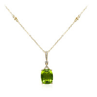 Collier en or et Péridot de Dashihe (CIRARI)