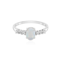 Bague en argent et Opale Welo