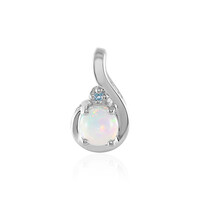 Pendentif en argent et Opale Welo