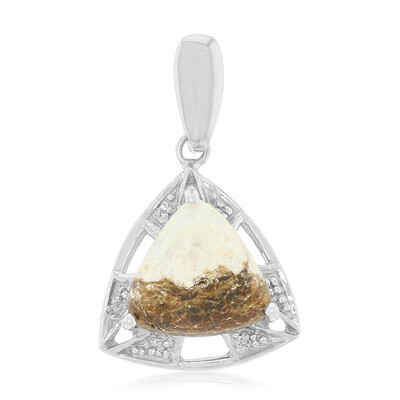 Pendentif en argent et Magnésite