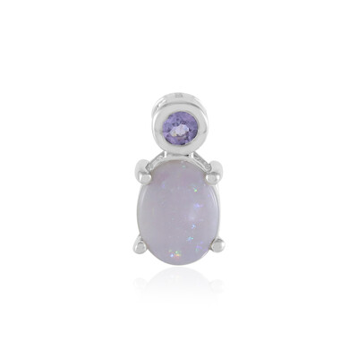 Pendentif en argent et Opale d'Australie