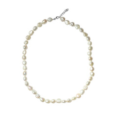 Collier en argent et Perle de culture d'eau douce (TPC)