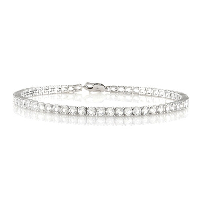 Bracelet en argent et Topaze blanche