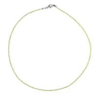 Collier en argent et Péridot
