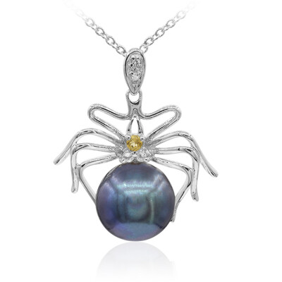 Collier en argent et Perle de culture d'eau douce