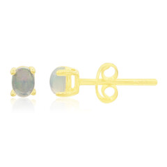 Boucles d'oreilles en argent et Opale Welo