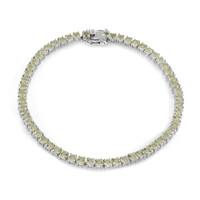 Bracelet en argent et Quartz citron