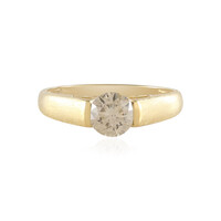 Bague en or et Diamant champagne I1 (de Melo)