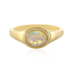 Bague en argent et Opale Welo