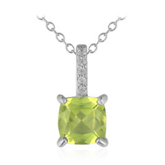 Collier en argent et Péridot