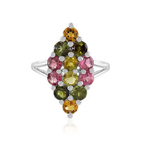 Bague en argent et Tourmaline