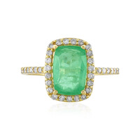Bague en or et Emeraude d'Ethiopie (AMAYANI)
