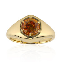 Bague en or et Sphalérite