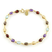 Bracelet en argent et Améthyste
