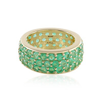 Bague en or et Emeraude de Russie (de Melo)