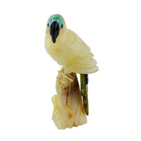 Figurine et Calcite albâtre