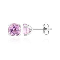 Boucles d'oreilles en argent et Kunzite