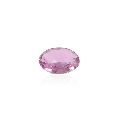 Gemme et Saphir rose de Ceylan 0,314 ct