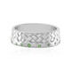 Bague en argent et Tsavorite de Tanzanie (de Melo)