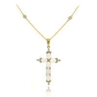 Collier en or et Opale d'Australie (CIRARI)