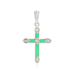 Pendentif en argent et Péridot
