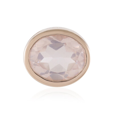 Pendentif en argent et Quartz rose (MONOSONO COLLECTION)