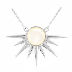 Collier en argent et Coquillage d'Abalone
