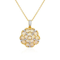 Collier en argent et Opale Welo