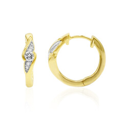 Boucles d'oreilles en or et Diamant IF (D)