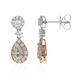 Boucles d'oreilles en or et Diamant vert SI1 (CIRARI)