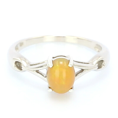 Bague en argent et Opale d’Indonésie