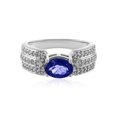 Bague en argent et Tanzanite