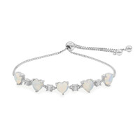 Bracelet en argent et Opale Welo