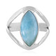 Bague en argent et Larimar