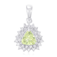 Pendentif en argent et Tourmaline