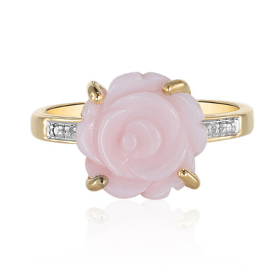 Bague en argent et Nacre