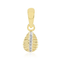 Pendentif en argent et Diamant I2 (I)