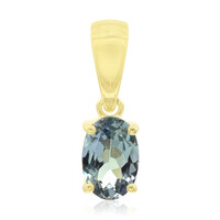 Pendentif en or et Tanzanite non chauffée