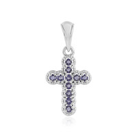 Pendentif en argent et Iolite