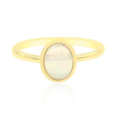 Bague en argent et Opale Welo